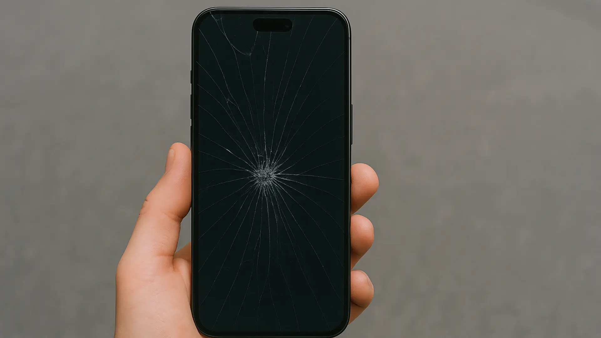 iphone screen cracked needs replacement