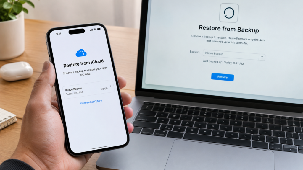 how to restart iphone